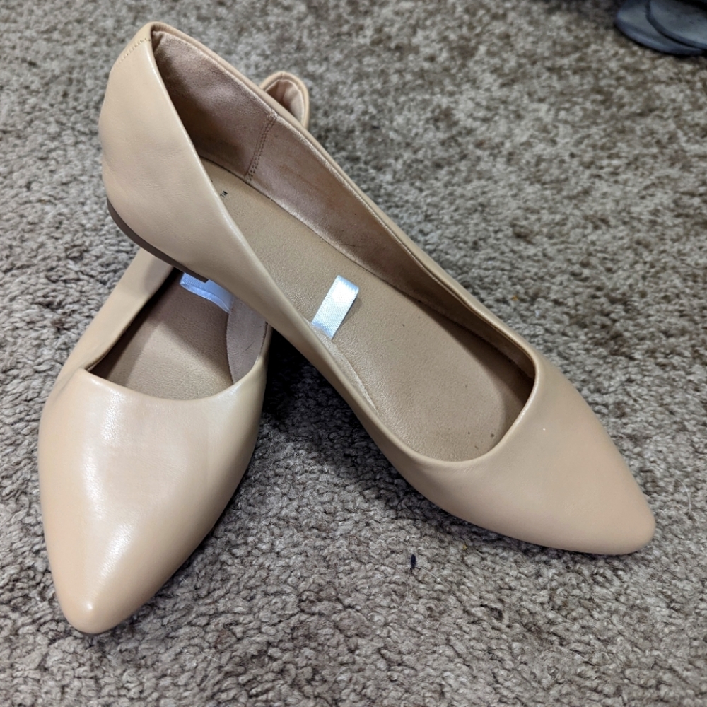 A New Day Beige Flats